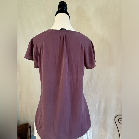 Chiffon V-neck Blouse - Picture 5 of 6